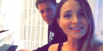 Szczęsny i Marina stworzyli duet muzyczny! WIDEO