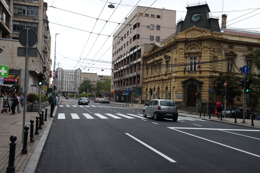 Ulice u centru Beograda, nakon završenih radova, ponovo otvorene za saobraćaj