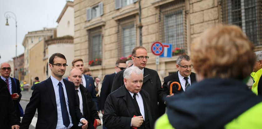 Kaczyński w Watykanie. Mówi, że cieszy się z...