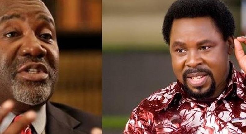 Rev. Mbewe and Pastor TB Joshua