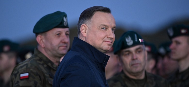 Duda: Świat patrzy na Ukraińców z podziwem, ale nasi żołnierze potrafią walczyć tak samo