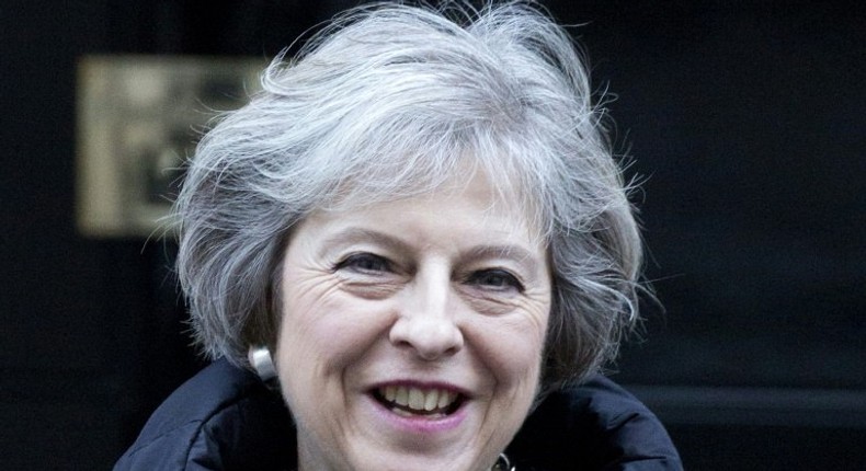 British Prime Minister Theresa May congratulated US President Donald Trump saying both were committed to advancing the special relationship between their countries