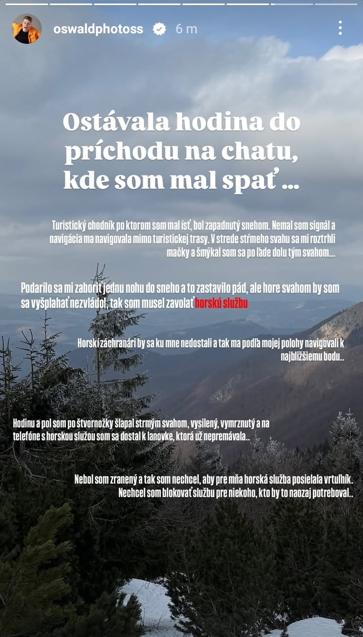 Oliver Oswald si na túre prešiel peklom.