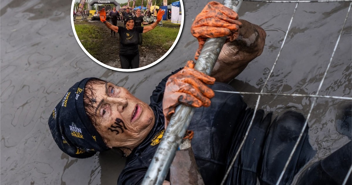 88-letnia królowa błota: Aleksandra Raczyńska podbija Runmageddon