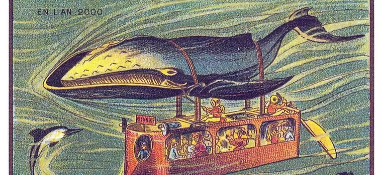 Wielorybi tramwaj - tak wyobrażano sobie przyszłość