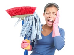 Uwaga! Świąteczne porządki kończą się depresją