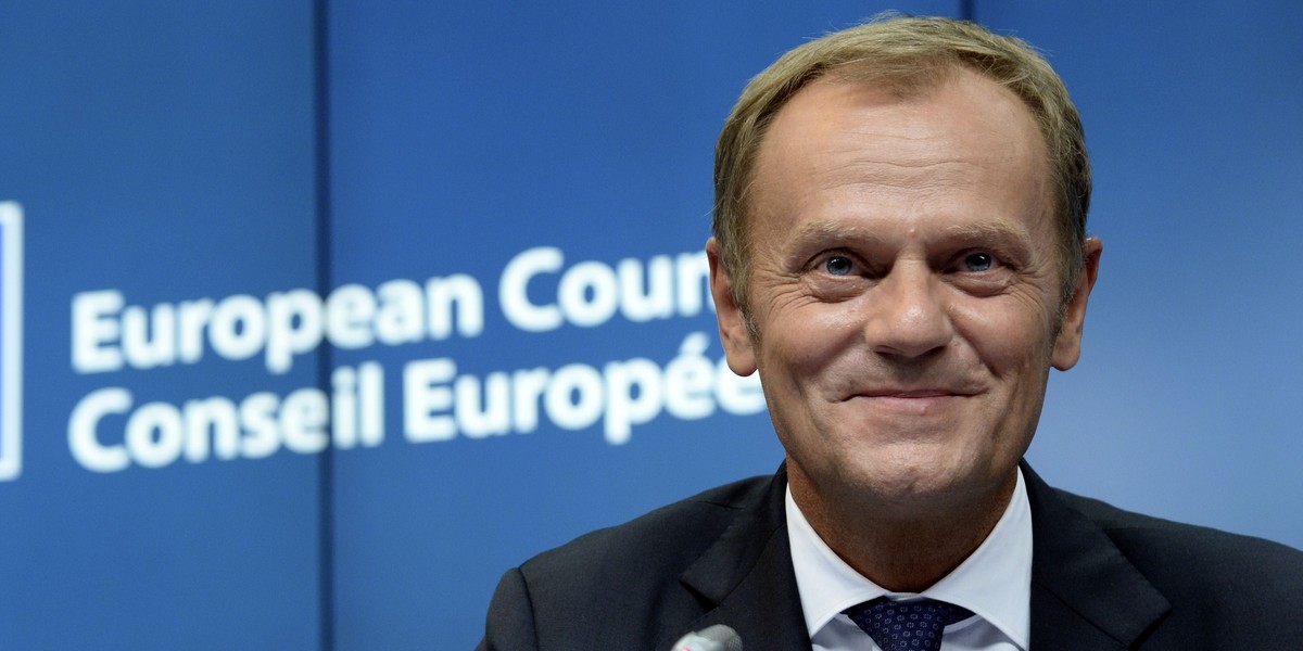 Tusk w Brukseli