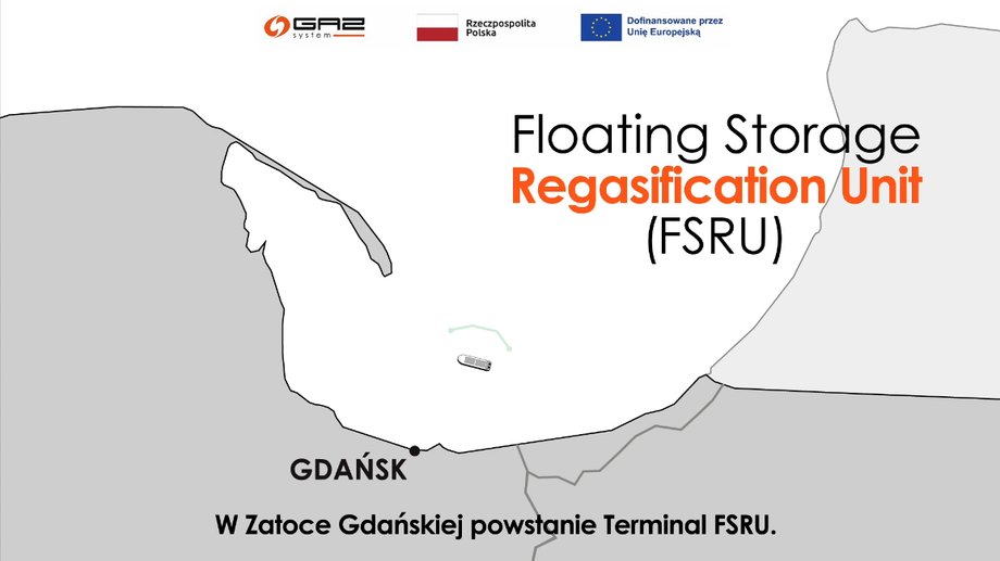 Lokalizacja planowanego pływającego terminala LNG