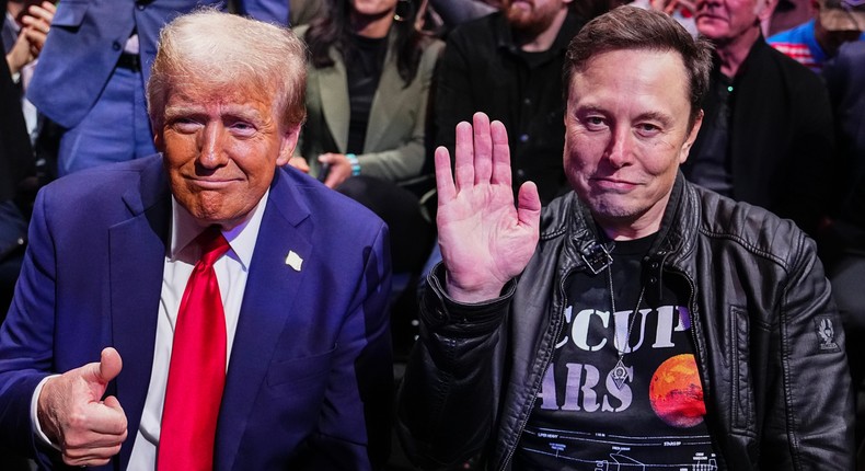 Tesla CEO Elon Musk has been spending a lot of time with Donald Trump following his election win.Jeff Bottari/Zuffa LLC