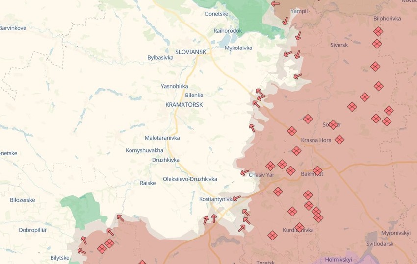Trenutna situacija na ukrajinskom frontu, 5 jun 2026