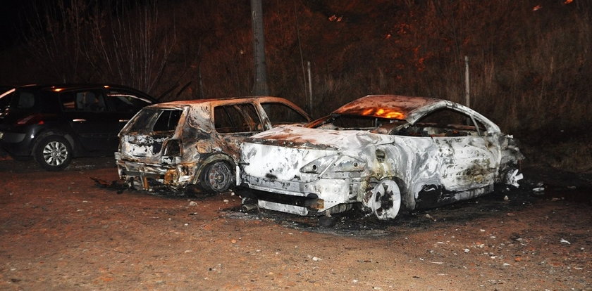 Chciał ukraść auto, spowodował jego pożar