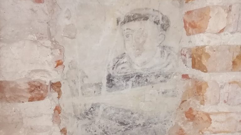 W klasztorze w Sejnach odkryto XVII-wieczne malowidło 