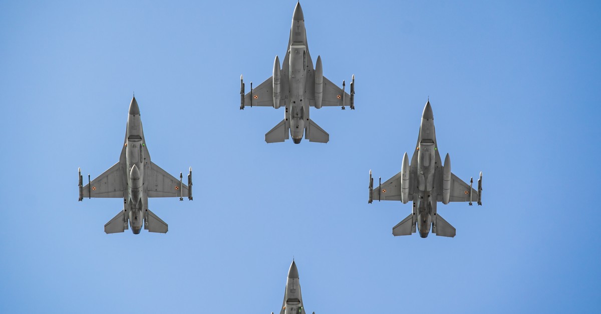 DORSZ: wojsko poderwało myśliwce w związku z rosyjską aktywnością na Ukrainie