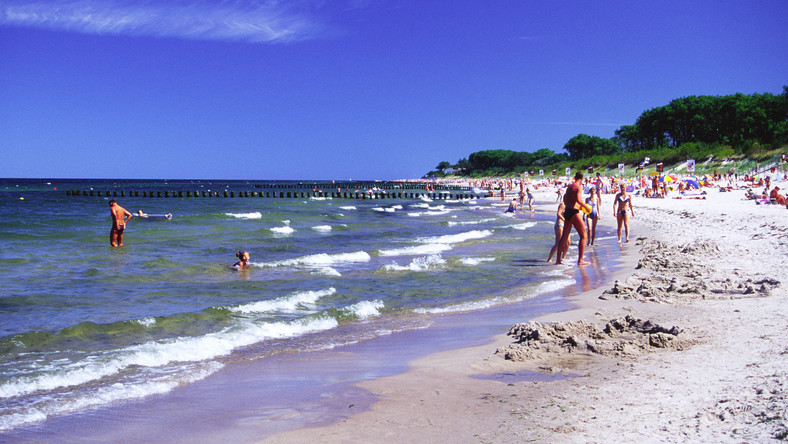 Dziwnow Kamera Na Plazy Pogoda Nad Morzem Podroze