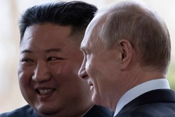 Kim Dzong Un i Władimir Putin