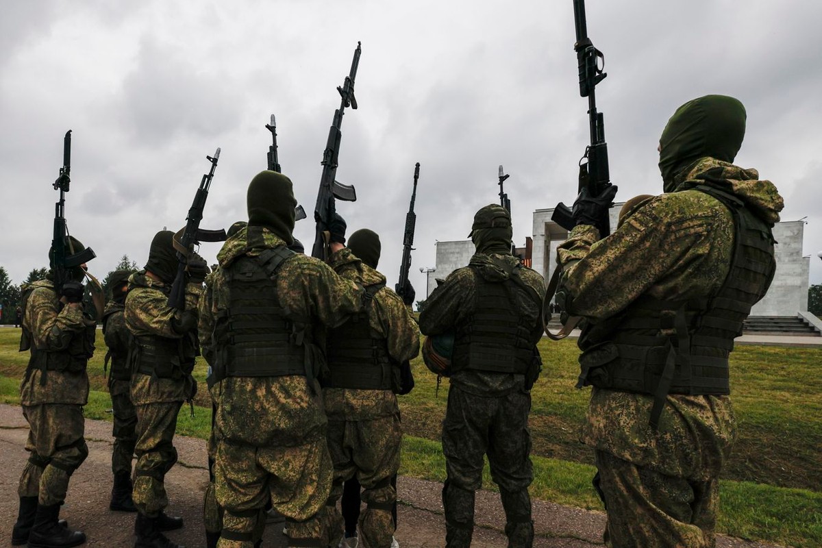 Rosyjscy żołnierze