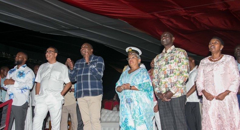 In Photos: Glamorous afterparty President Uhuru Kenyatta held before leaving for Japan