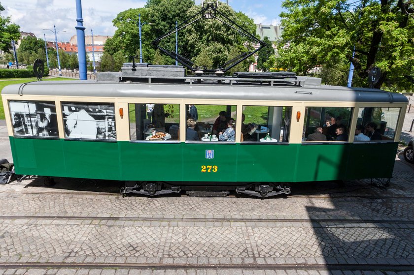 Tramwajowa kawiarenka już otwarta