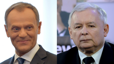Donald Tusk Jarosław Kaczyński