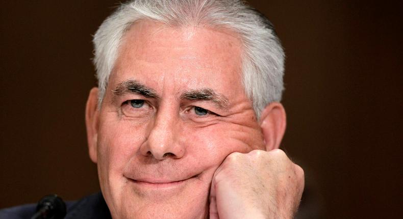 Rex Tillerson.