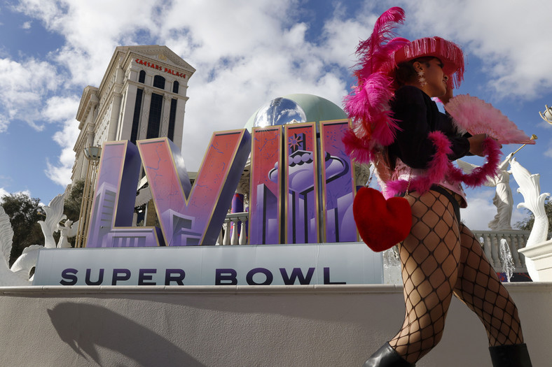 Las Vegas gotowe na Super Bowl LVIII
