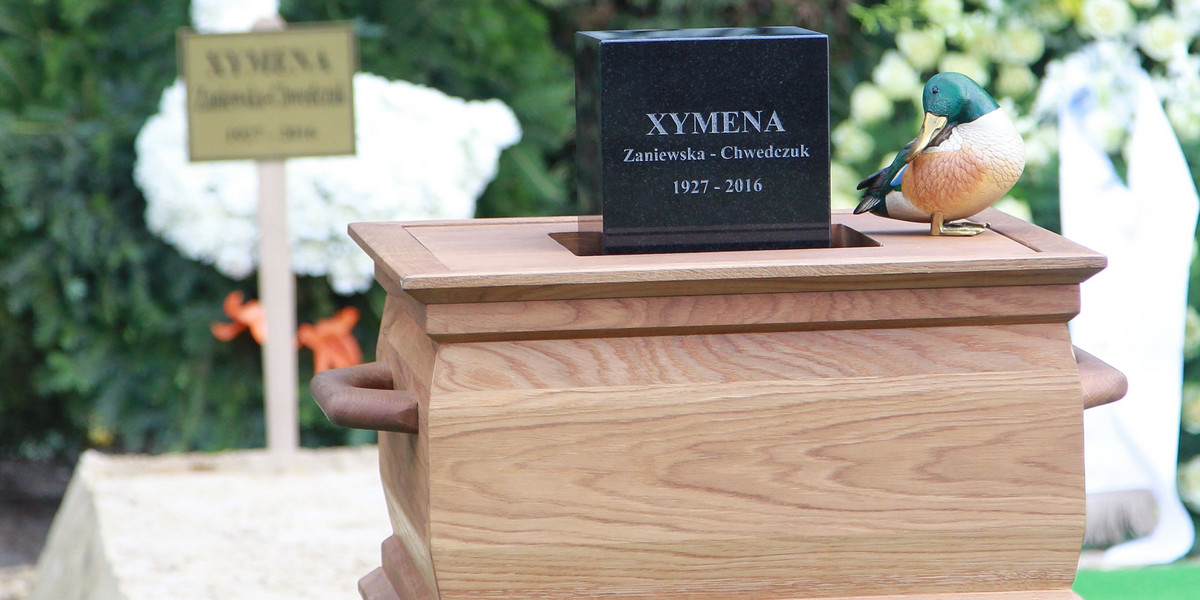 Pogrzeb Xymeny Zaniewskiej