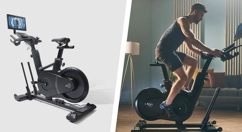 This Cool FlyWheel Exercise Bike Is on Sale Today