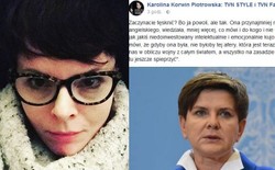 Korwin Piotrowska tęskni za Szydło: Przynajmniej nie wymądrzała się jak niedoinwestowany intelektualnie kujon
