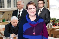 politycy i Ilona Łepkowska 