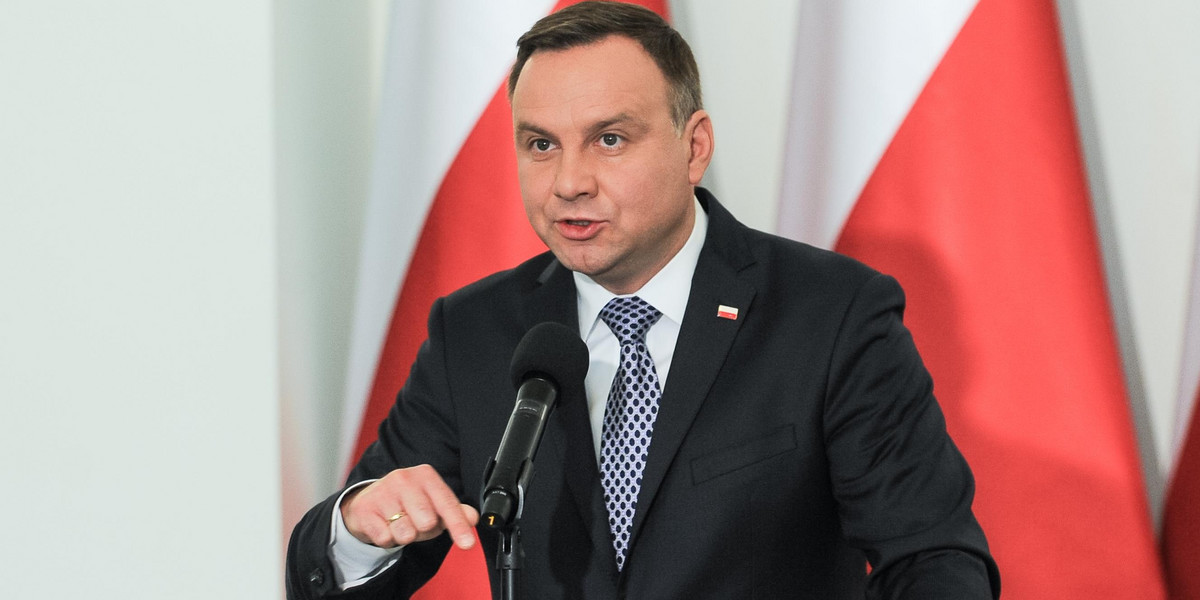 Prezydent Andrzej Duda