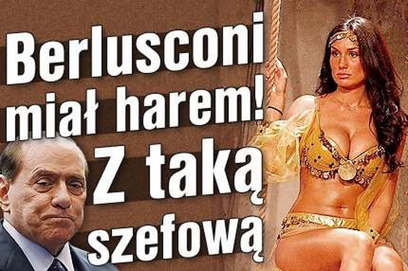 Berlusconi miał harem z 14 kobietami!