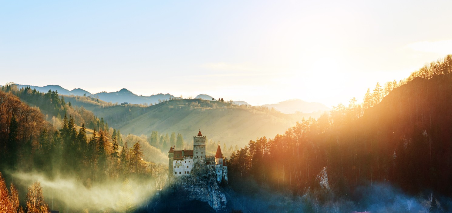 Hrad Bran, kde žil Dracula.