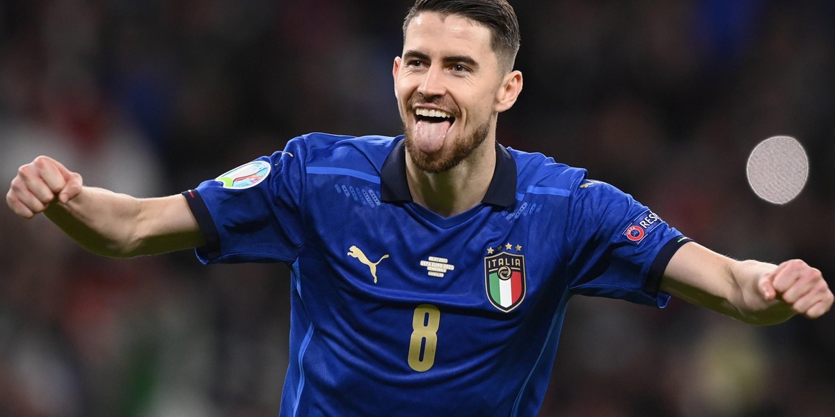 Jorginho wprowadził Włochów do finału Euro 2020.