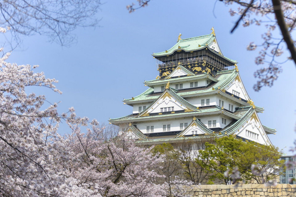14. Zamek w Osace (Japonia) - 1,512 mln