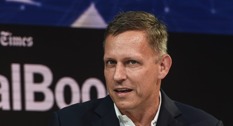 Paypal cofounder Peter Thiel.Stephanie Keith/Getty Images