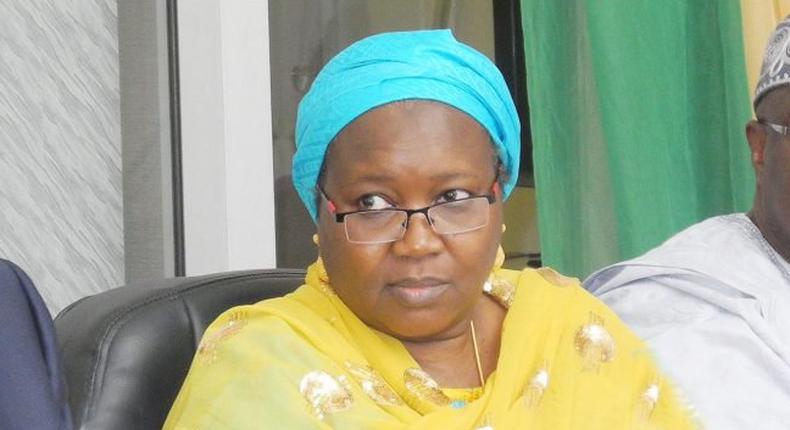 The head of the Independent National Electoral Commission (INEC) collation centre committee, Amina Zakari