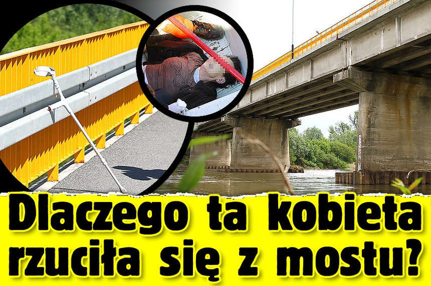 Dlaczego ta kobieta rzuciła się z mostu