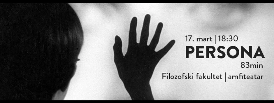 Ovog četvrtka na Filozofskom možete pogledati film "Persona"