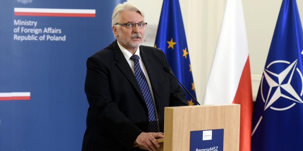 Waszczykowski jedzie do USA. O co poprosi Amerykanów?