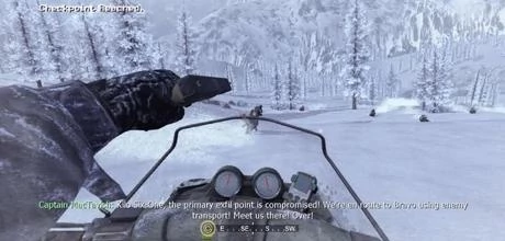 Screen z gry "Call of Duty: Modern Warfare 2" (wersja Xbox 360)