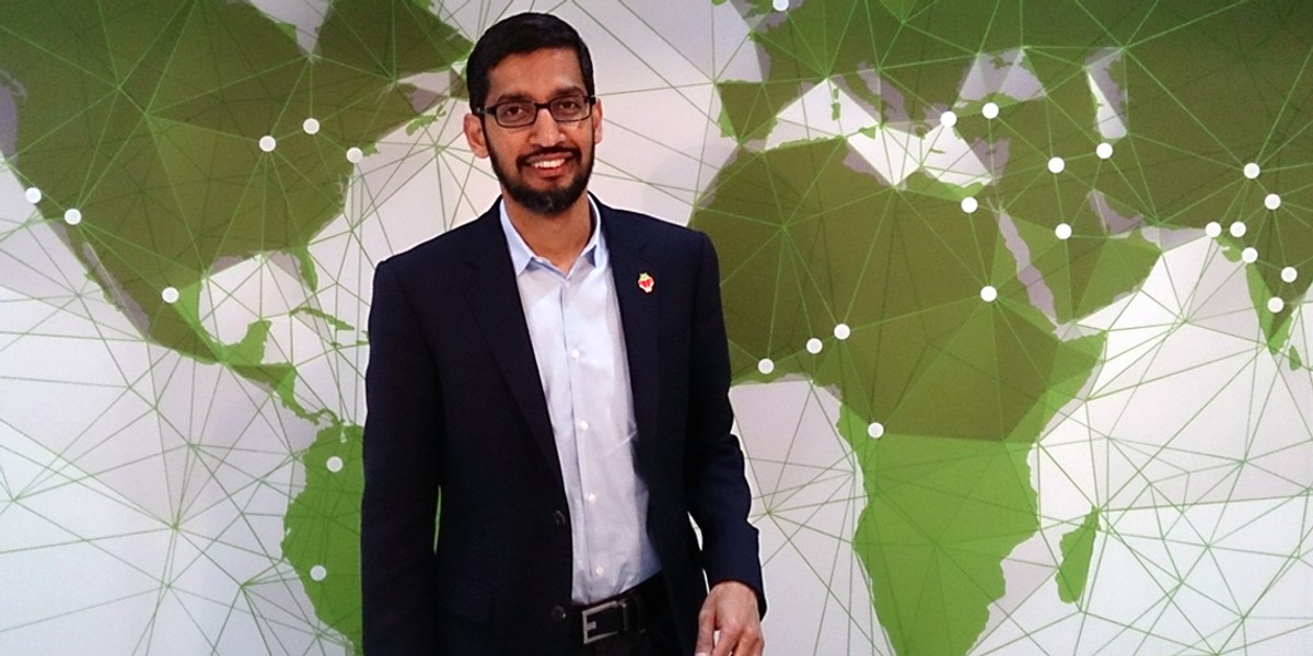 Sundar Pichai, dyrektor wykonawczy Google