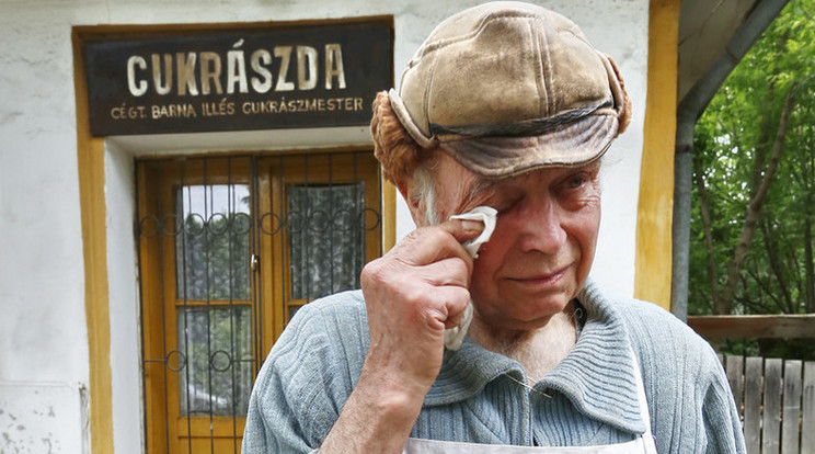 A cukrászmester 50 éve üzemeltette cukrászdáját /Fotó: Fuszek Gábor