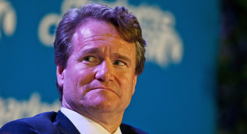 Bank of America CEO, Brian Moynihan.
