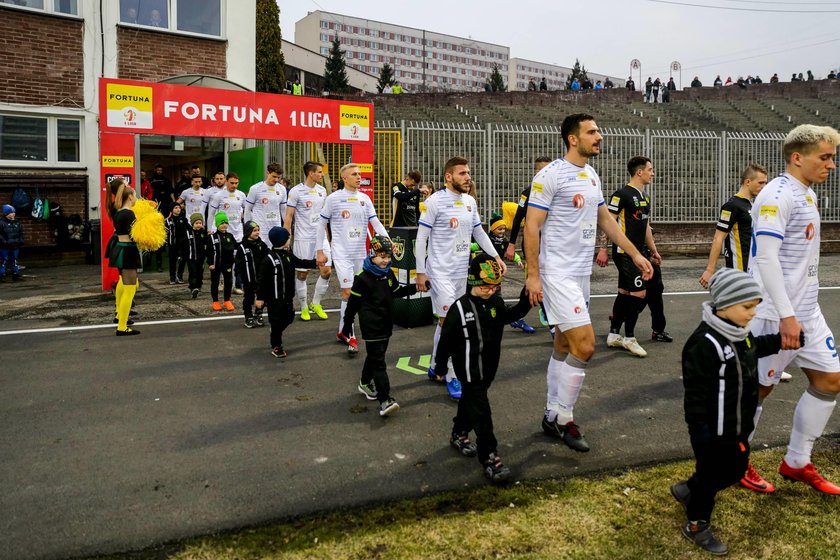 Pilka nozna. Fortuna I liga. GKS Jastrzebie - Odra Opole. 02.03.2019