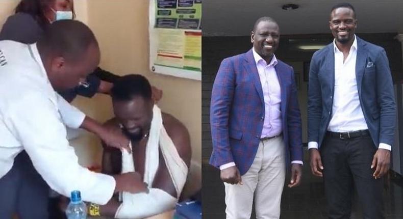 McDonald Mariga attacked, arm broken while campaigning in Kibra [Video]