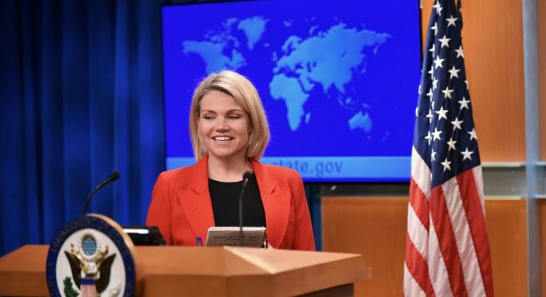 Heather Nauert spent 10 years as a Fox News correspondent and anchor before becoming State Department spokeswoman