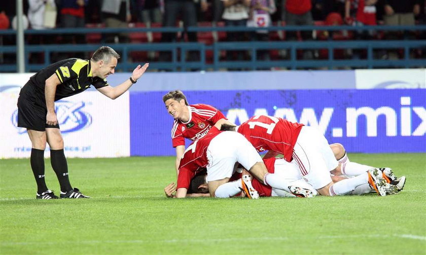 Wisła Kraków pokonała 1:0 Lecha Poznań i jest o krok od zdobycia mistrzostwa Polski