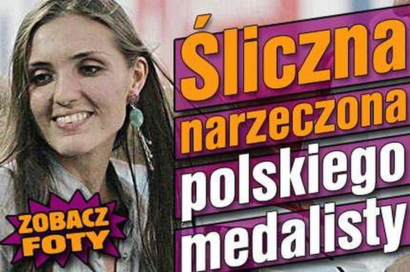 Śliczna narzeczona polskiego medalisty. Foty