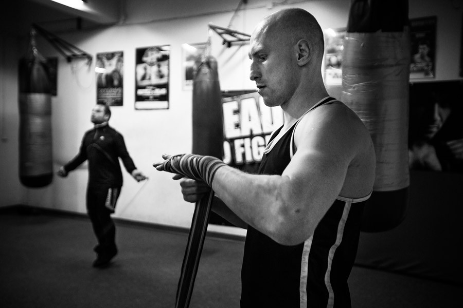 Krzysztof "Diablo" Włodarczyk trening