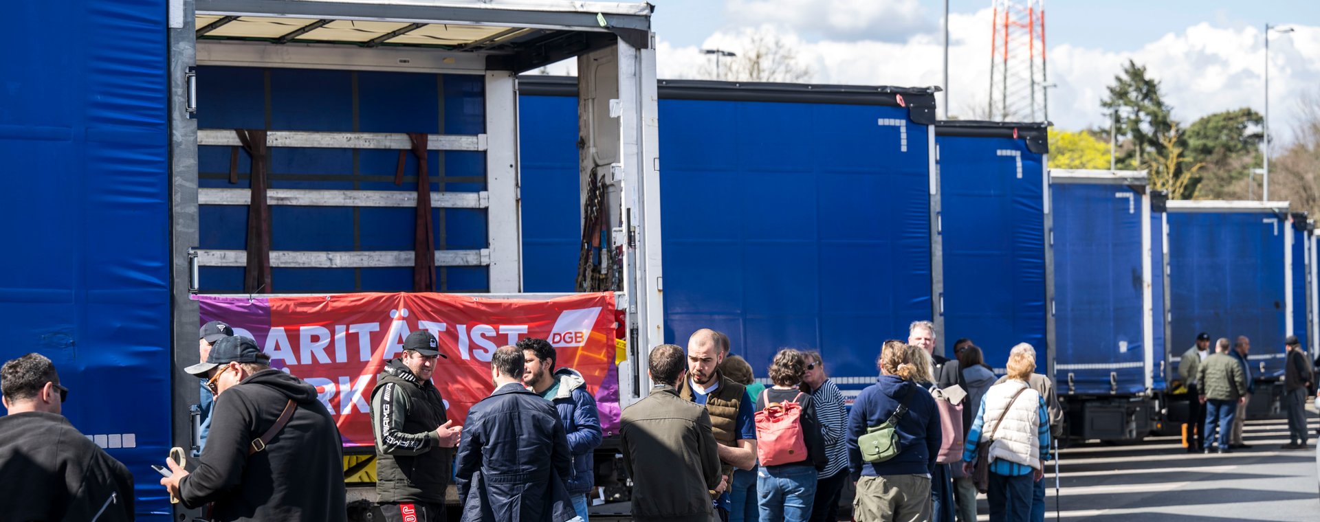 Pierwszy protest odbył się w kwietniu (na zdj.). Teraz problemy wróciły